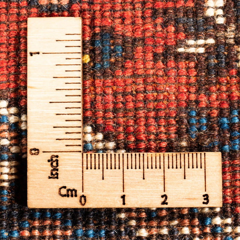 Perserteppich - Nomadic - 122 x 84 cm - rot