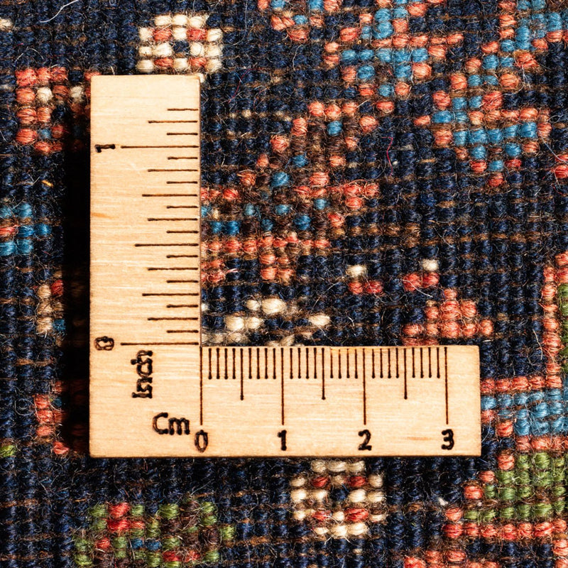 Perserteppich - Nomadic - 120 x 81 cm - dunkelblau