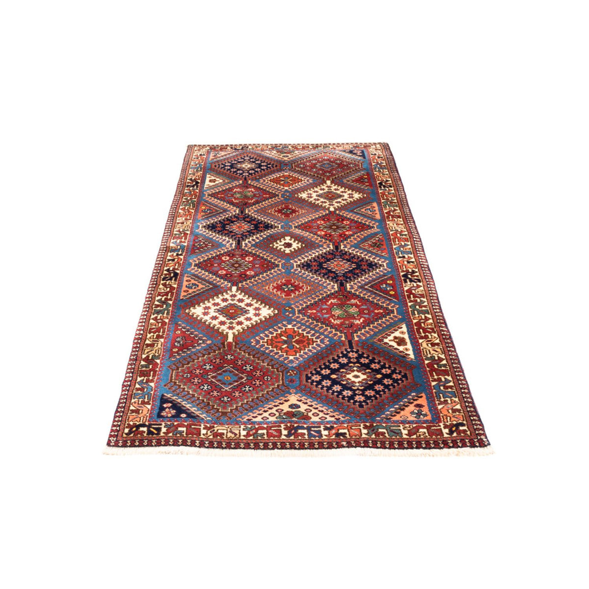 Läufer Perser - Nomadic - 204 x 80 cm - mehrfarbig