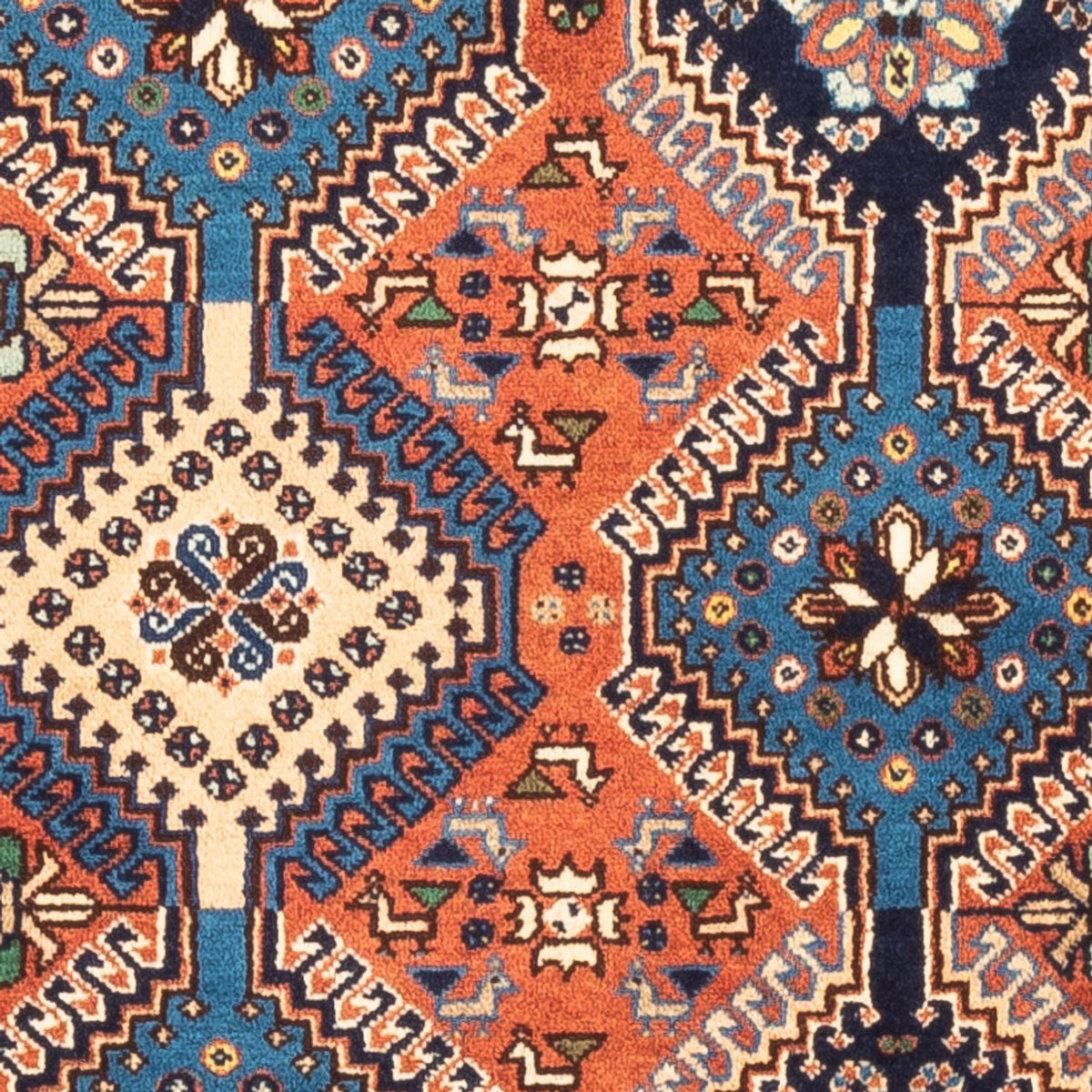 Perserteppich - Nomadic - 127 x 80 cm - rot