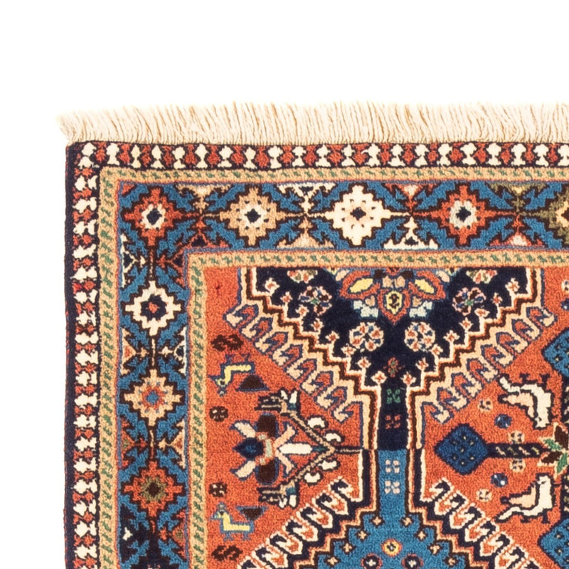 Perserteppich - Nomadic - 127 x 80 cm - rot