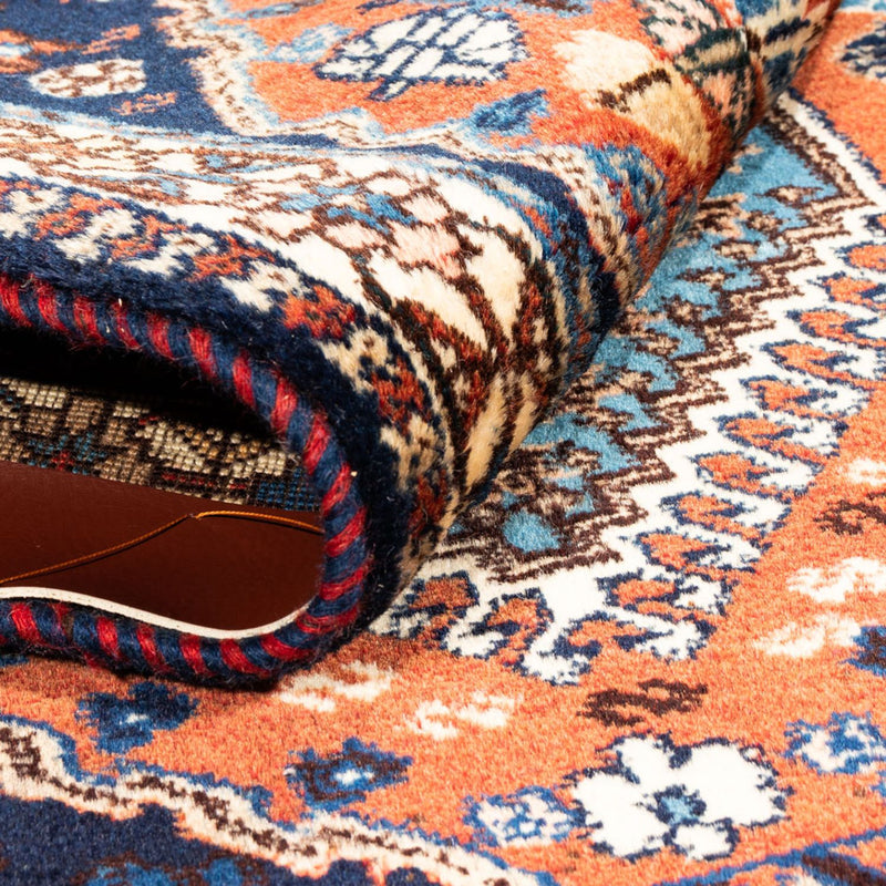 Perserteppich - Nomadic - 130 x 83 cm - rot