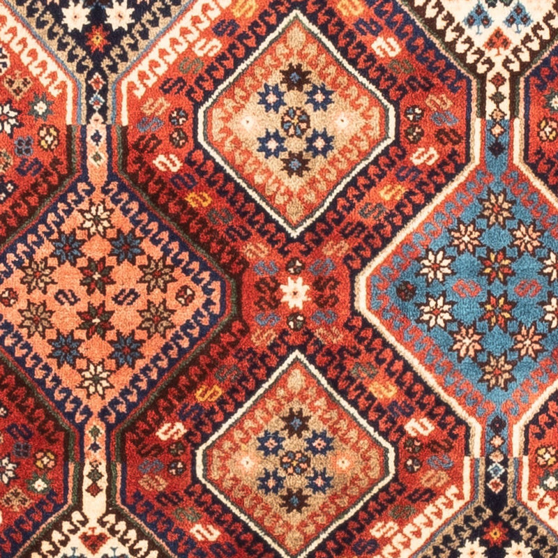 Perserteppich - Nomadic - 128 x 77 cm - rot