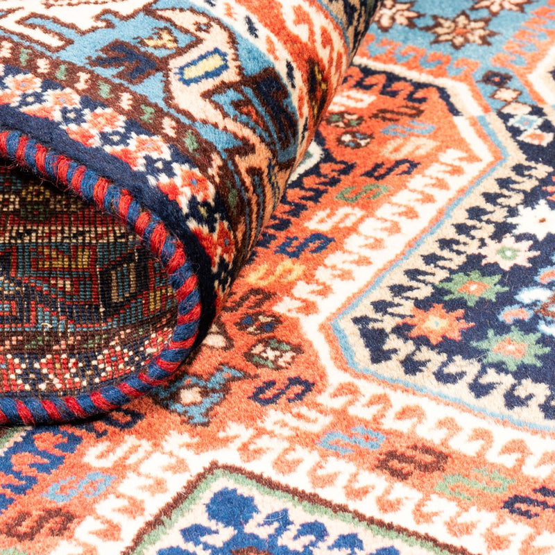 Perserteppich - Nomadic - 128 x 77 cm - rot