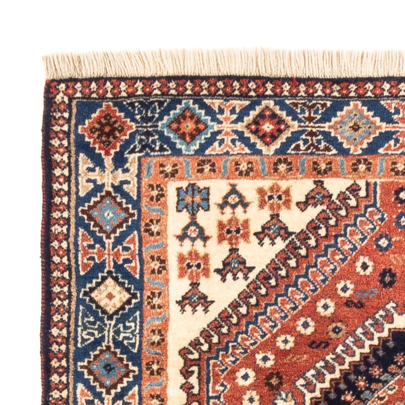 Perserteppich - Nomadic - 131 x 82 cm - rot