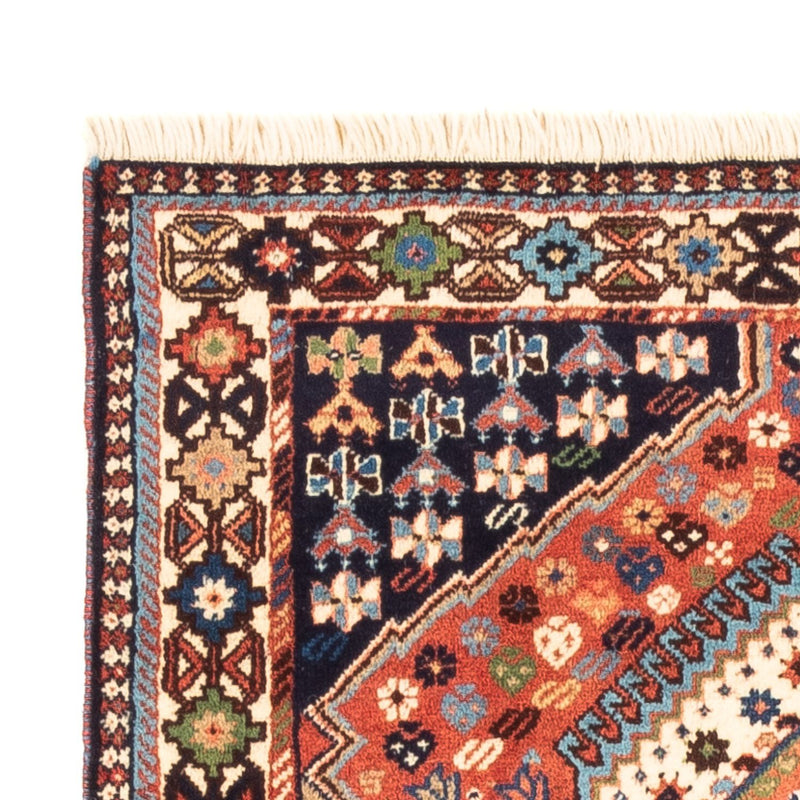 Perserteppich - Nomadic - 130 x 82 cm - rot