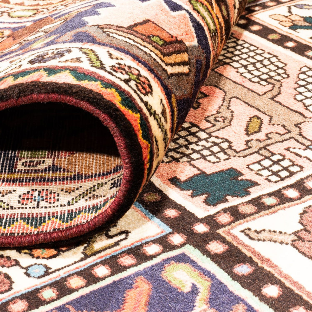 Perserteppich - Nomadic - 317 x 212 cm - mehrfarbig