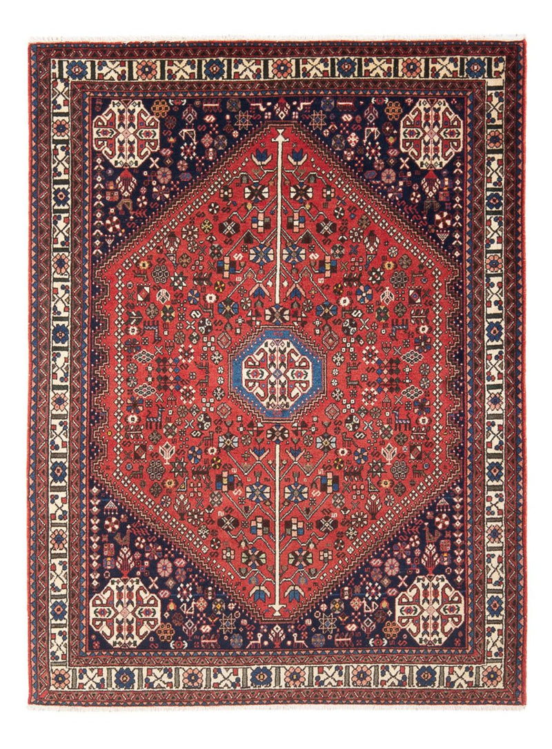 Perserteppich - Nomadic - 154 x 107 cm - rot