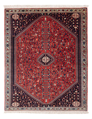 Perserteppich - Nomadic - 152 x 106 cm - rot