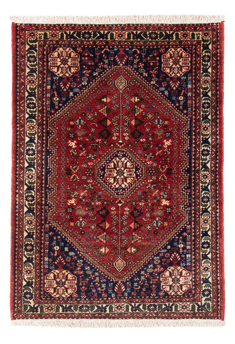 Perserteppich - Nomadic - 156 x 104 cm - rot