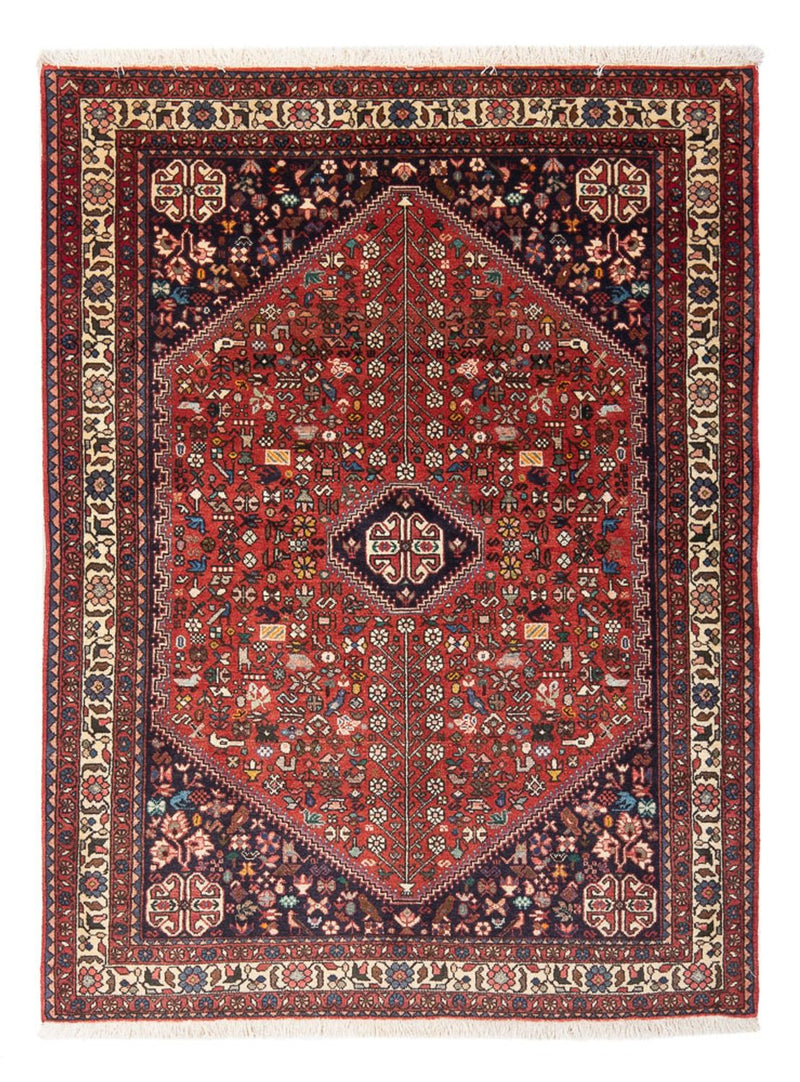 Perserteppich - Nomadic - 147 x 106 cm - rot