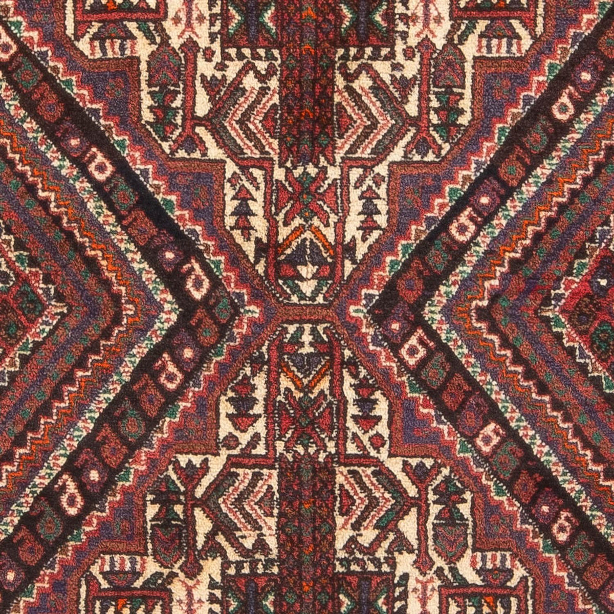 Perserteppich - Nomadic - 173 x 120 cm - rot