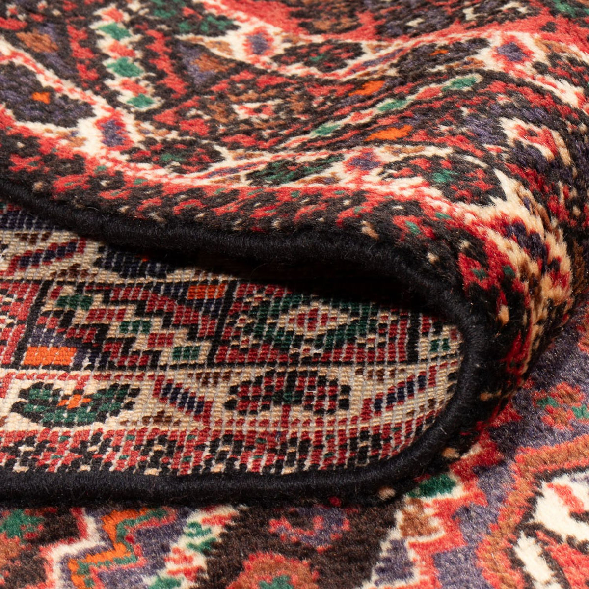 Perserteppich - Nomadic - 173 x 120 cm - rot