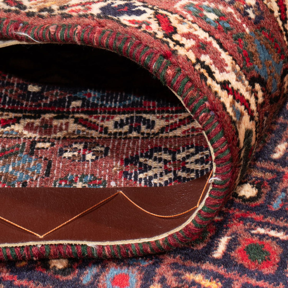 Perserteppich - Nomadic - 170 x 128 cm - dunkelblau