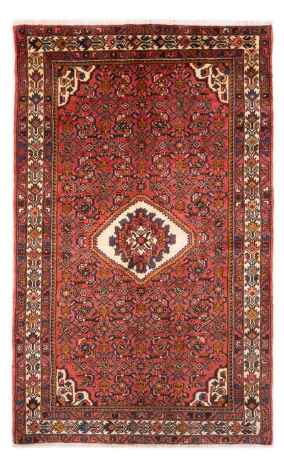 Hosseinabad Teppich 132x226cm - Perserteppich - rot