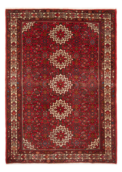 Hosseinabad Teppich 150x214cm - Perserteppich - rot