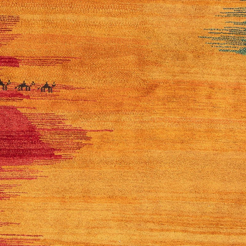 Gabbeh Teppich - Perser - 226 x 197 cm - mehrfarbig