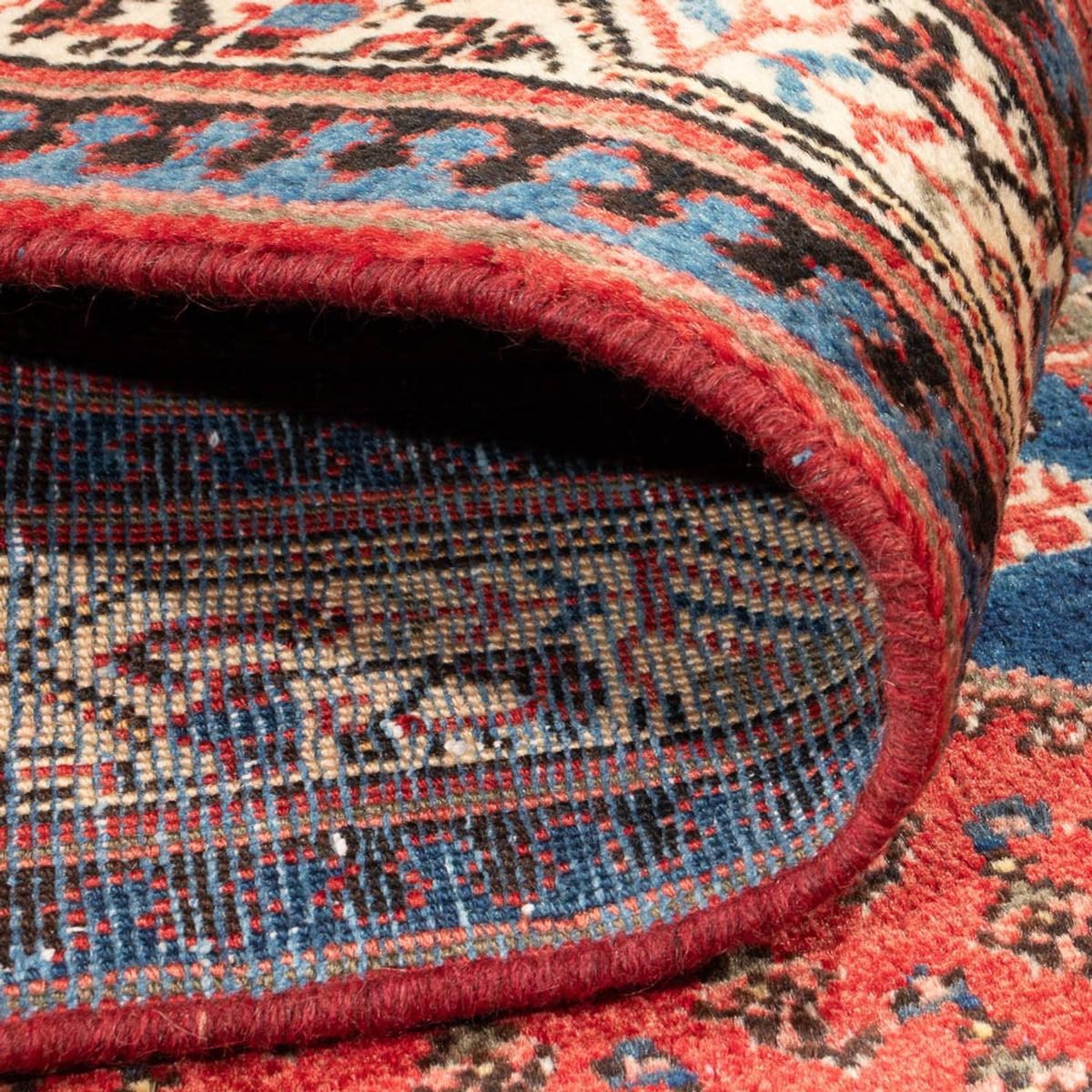 Perserteppich - Nomadic - Royal - 210 x 130 cm - rot