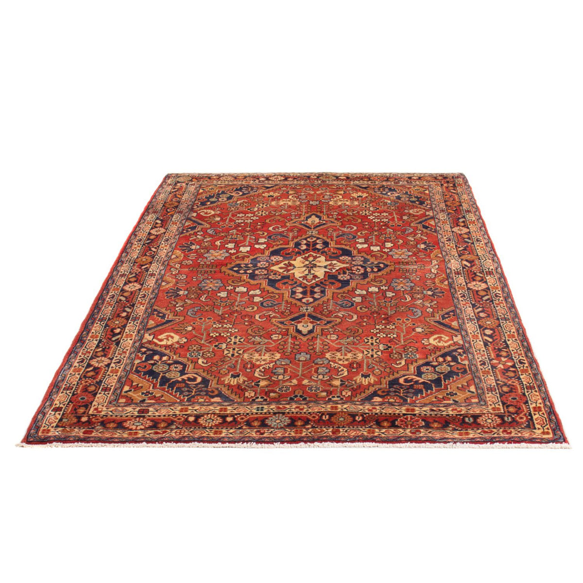 Perserteppich - Nomadic - Royal - 208 x 126 cm - rot