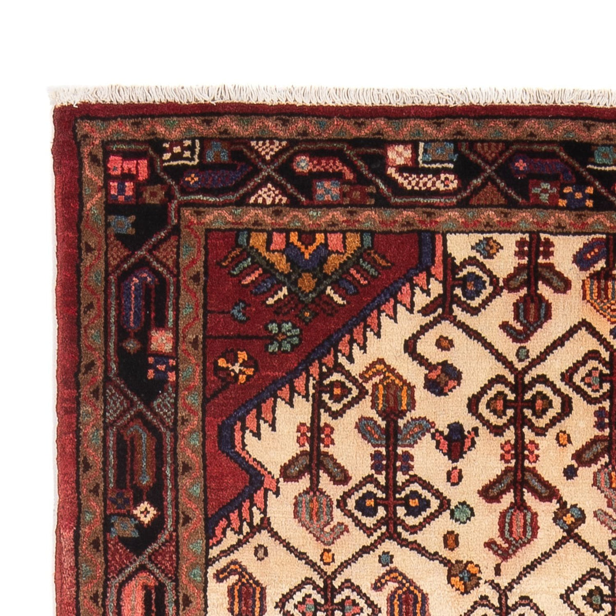 Perserteppich - Nomadic - Royal - 201 x 119 cm - creme