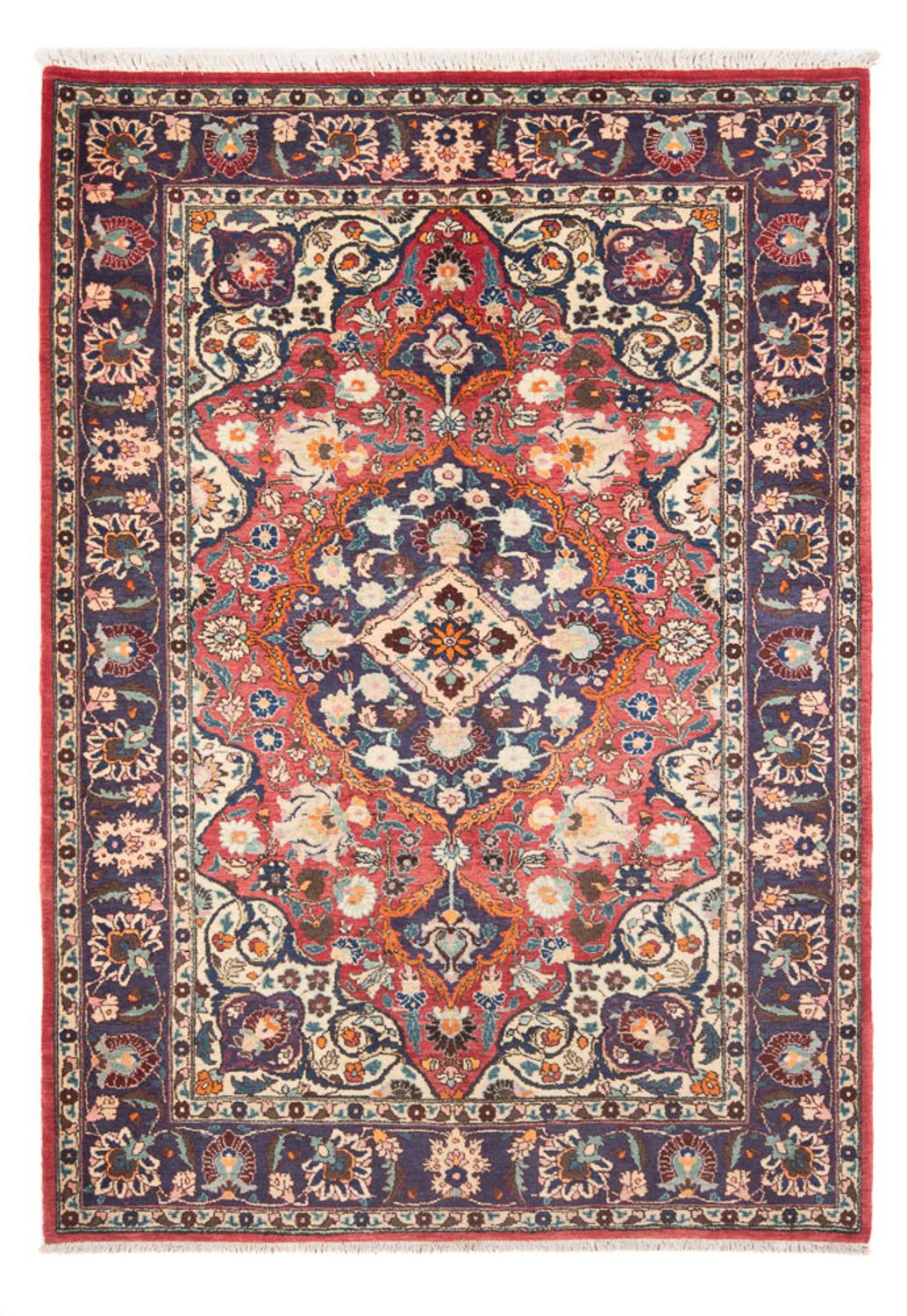 Perserteppich - Nomadic - Royal - 217 x 148 cm - rot