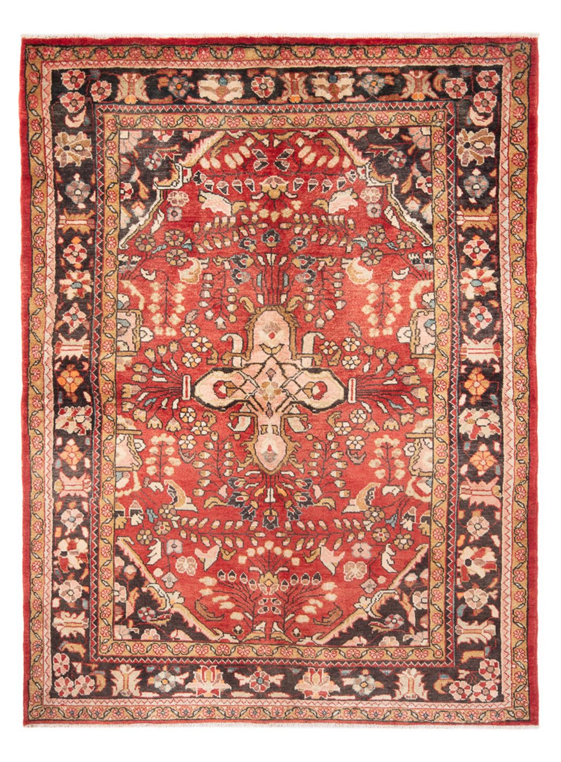 Perserteppich - Nomadic - Royal - 226 x 165 cm - rot