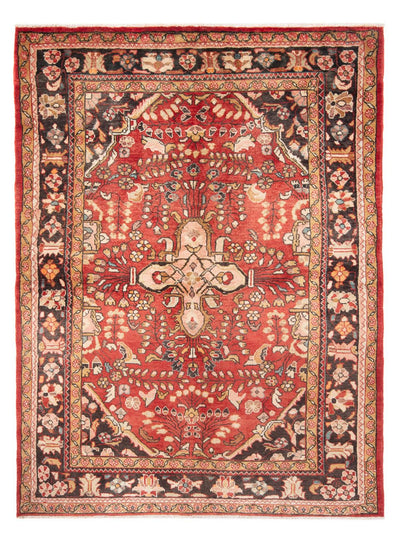 Hamadan Teppich 165x226cm - Perserteppich - rot
