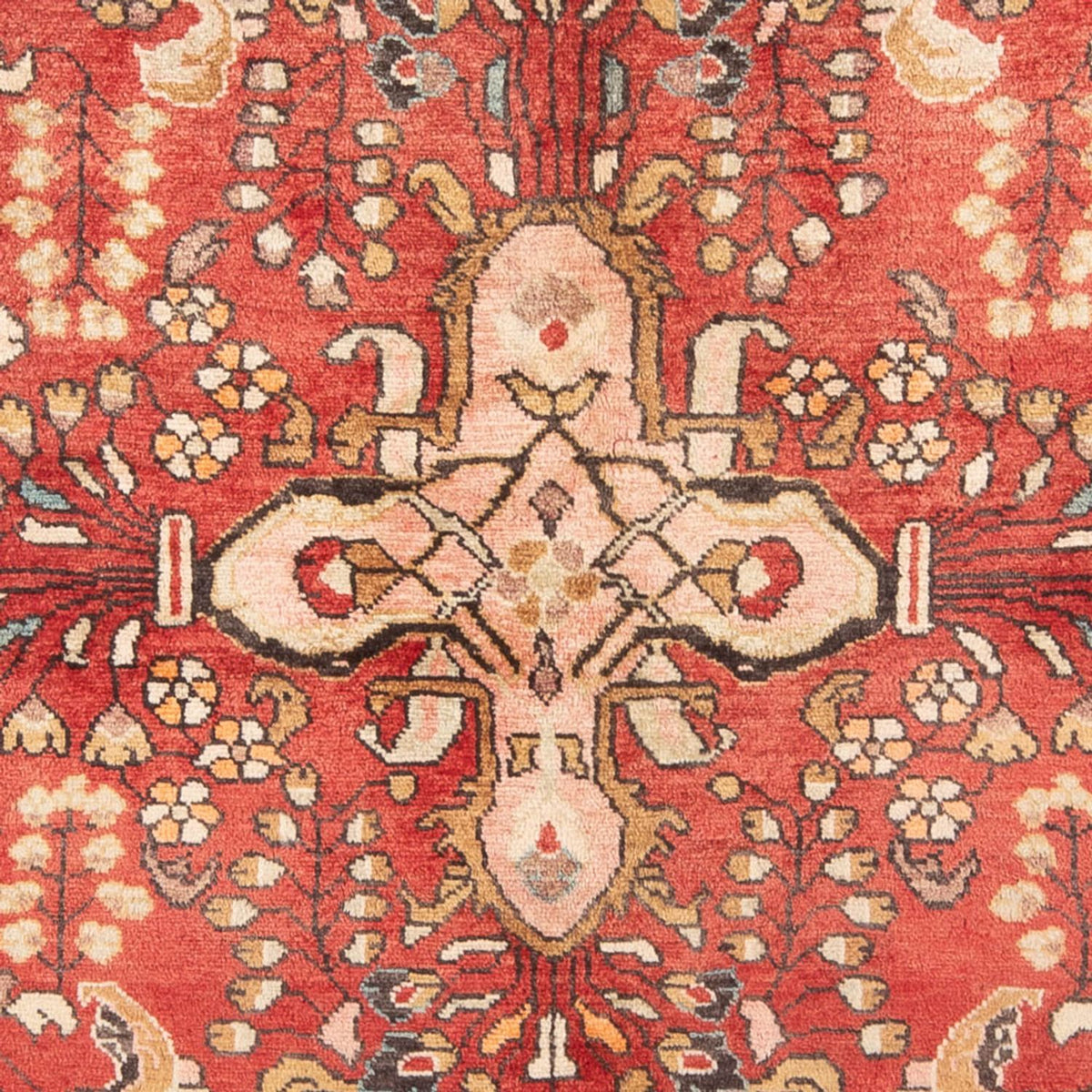 Perserteppich - Nomadic - Royal - 226 x 165 cm - rot