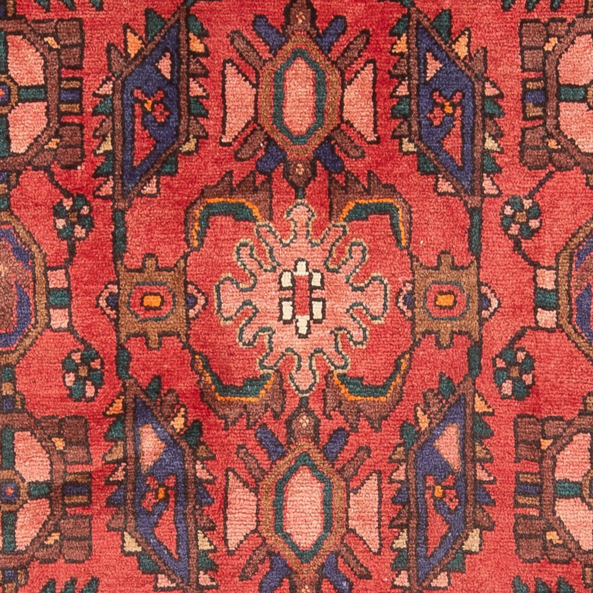 Perserteppich - Nomadic - Royal - 206 x 129 cm - rot