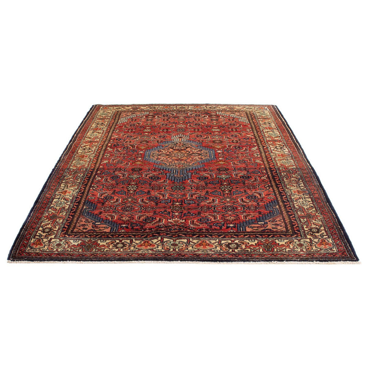 Perserteppich - Nomadic - Royal - 213 x 151 cm - rot