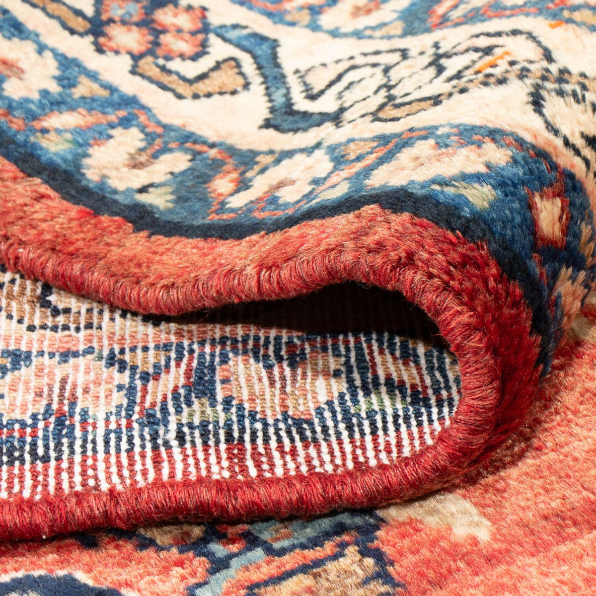 Perserteppich - Nomadic - Royal - 200 x 135 cm - rot