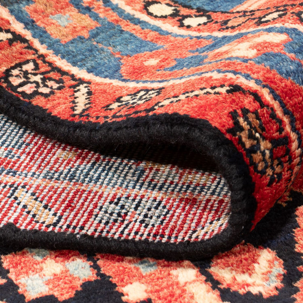 Perserteppich - Nomadic - 208 x 135 cm - dunkelblau