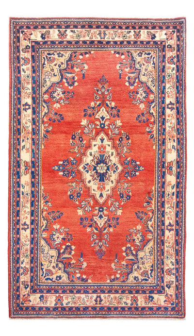 Hamadan Teppich 144x250cm - Perserteppich - orange