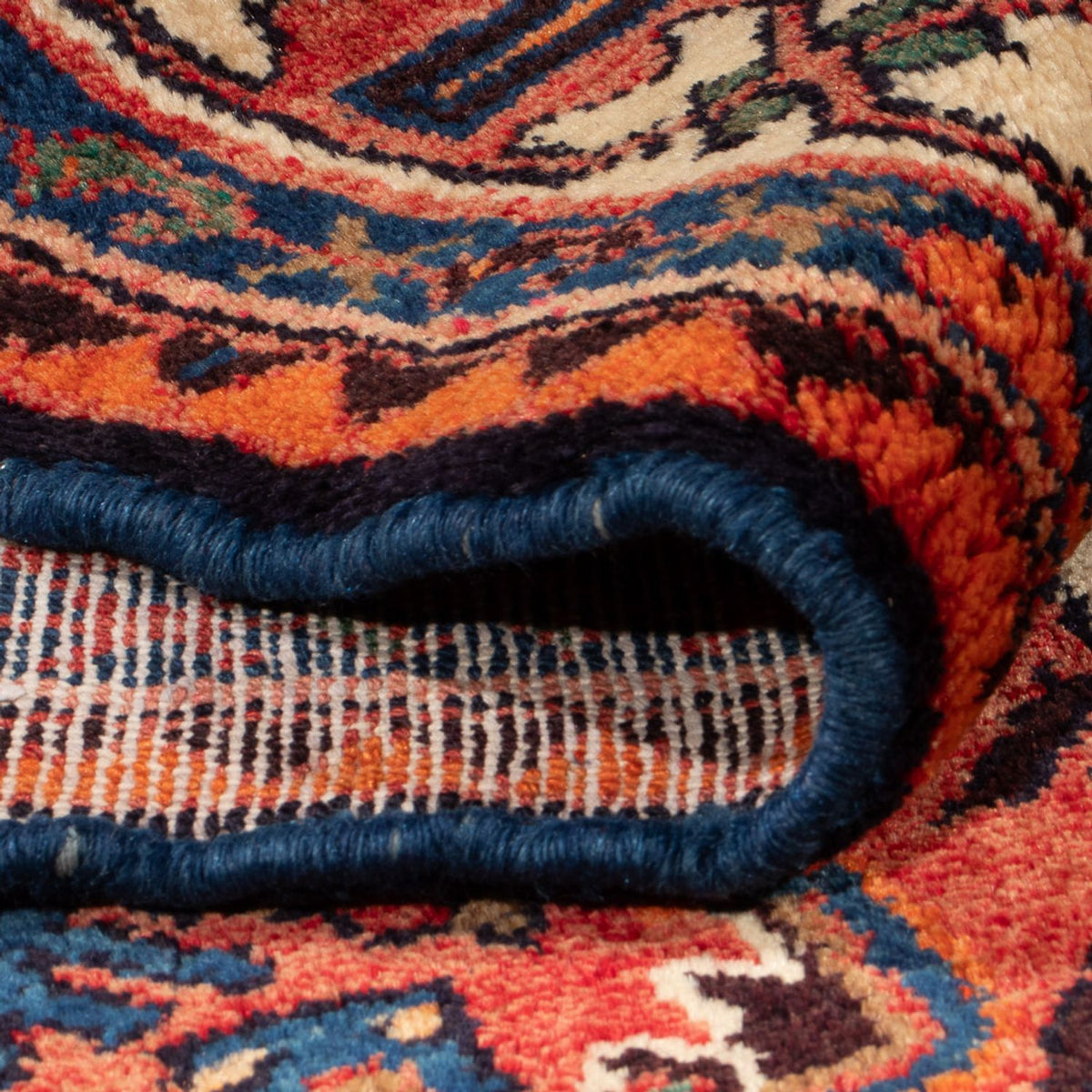 Perserteppich - Nomadic - 212 x 133 cm - rot