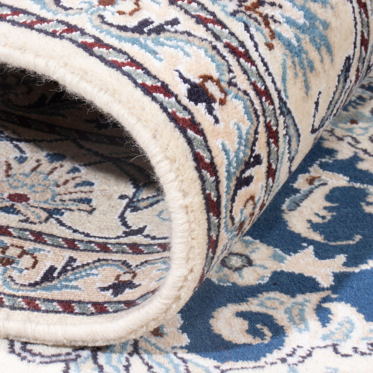 Perserteppich - Nain - Royal - 200 x 150 cm - blau