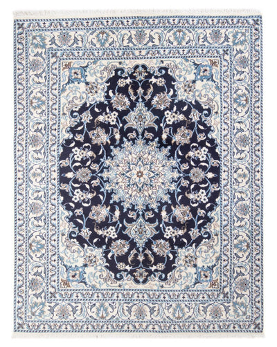Nain - 9La Teppich 147x198cm - Perserteppich - dunkelblau