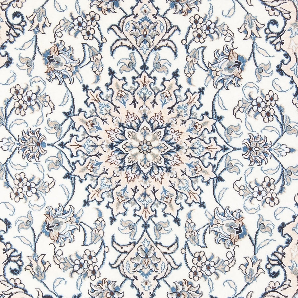Perserteppich - Nain - Royal - 196 x 143 cm - creme