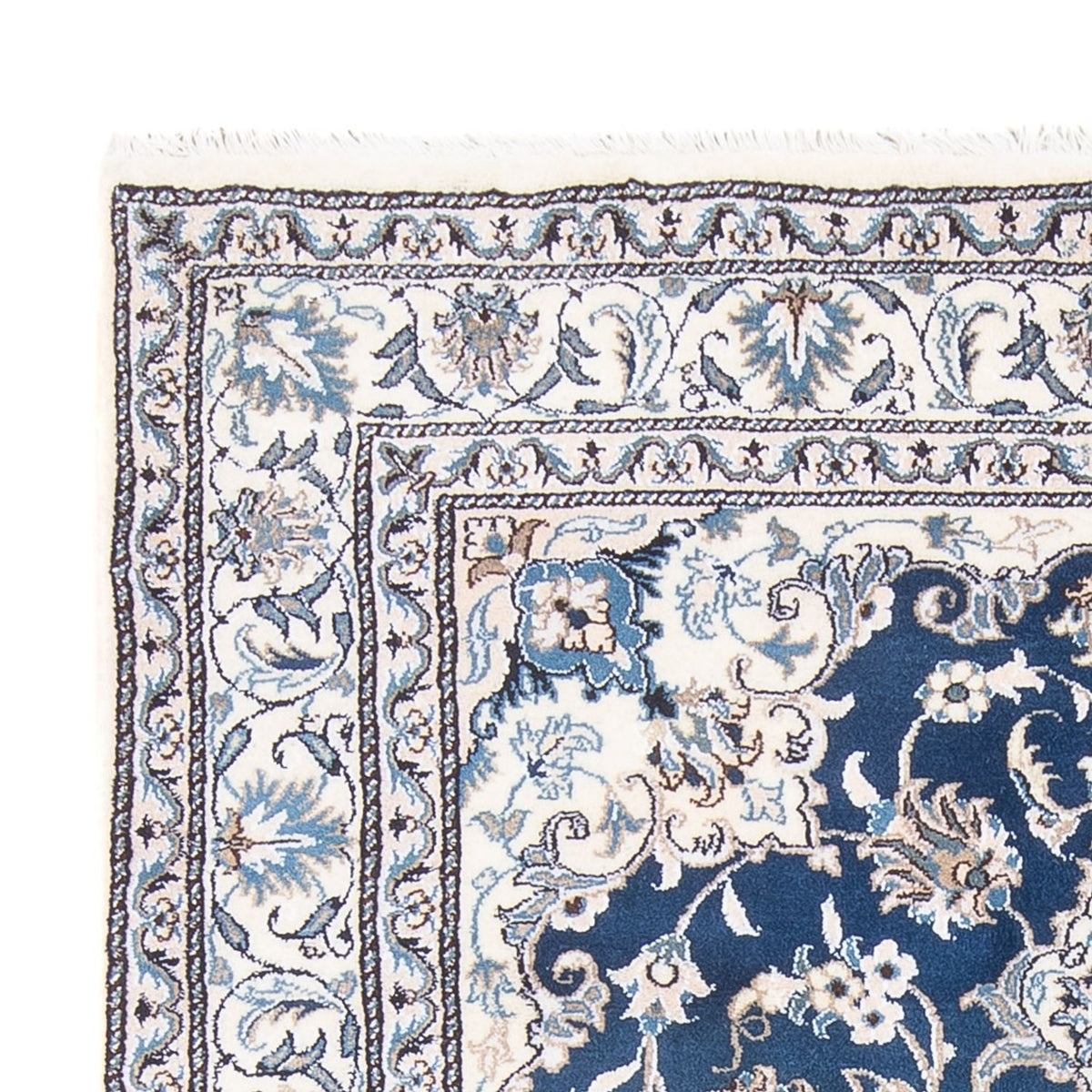 Perserteppich - Nain - Royal - 207 x 151 cm - blau