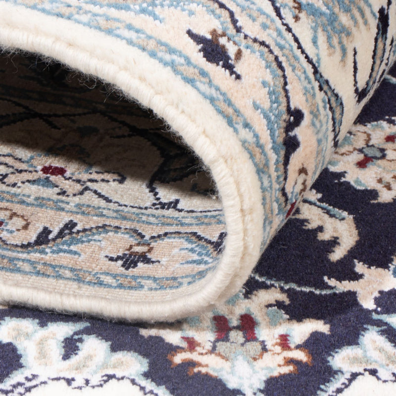 Perserteppich - Nain - Royal - 204 x 141 cm - dunkelblau