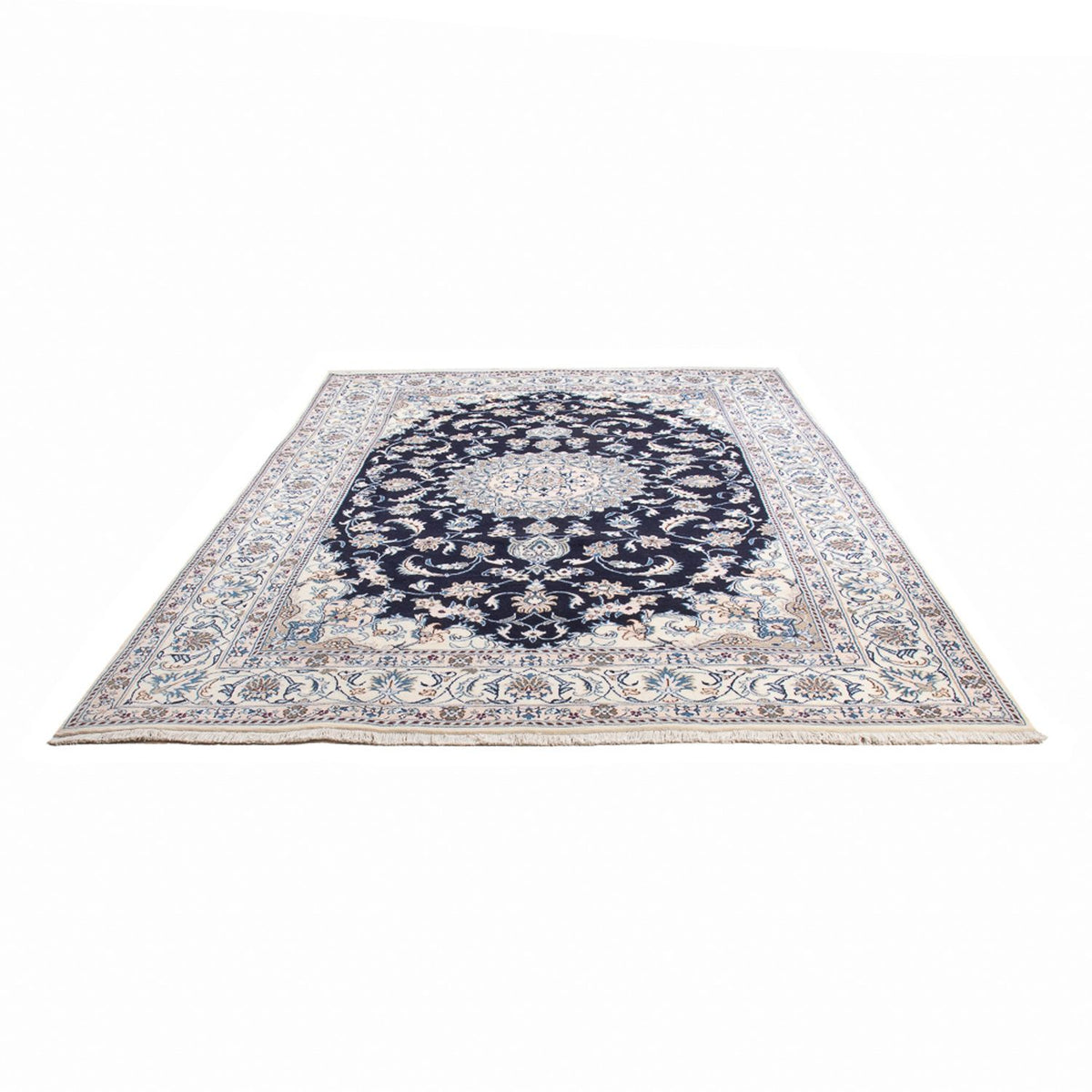 Perserteppich - Nain - 295 x 203 cm - dunkelblau