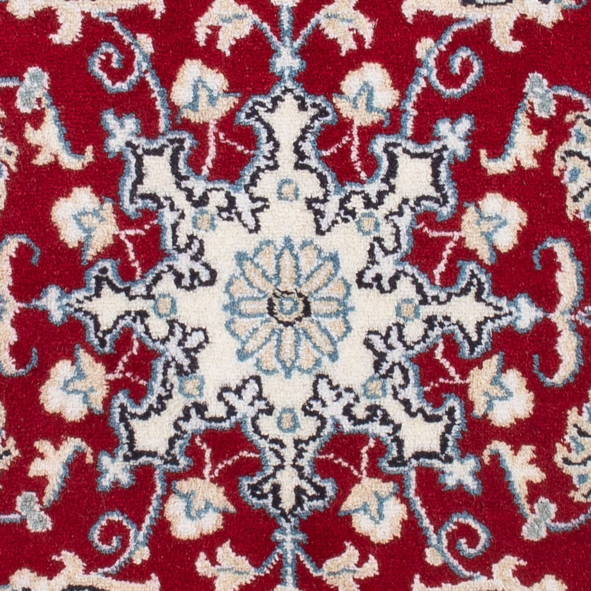 Perserteppich - Nain - Royal - 90 x 60 cm - rot