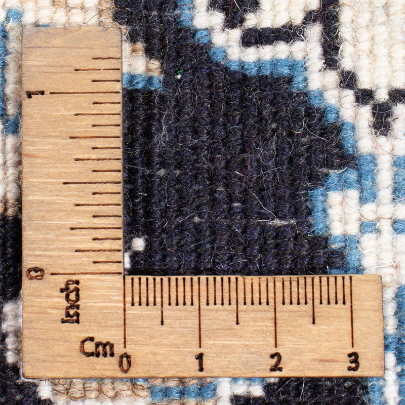 Perserteppich - Nain - Royal - 90 x 60 cm - dunkelblau