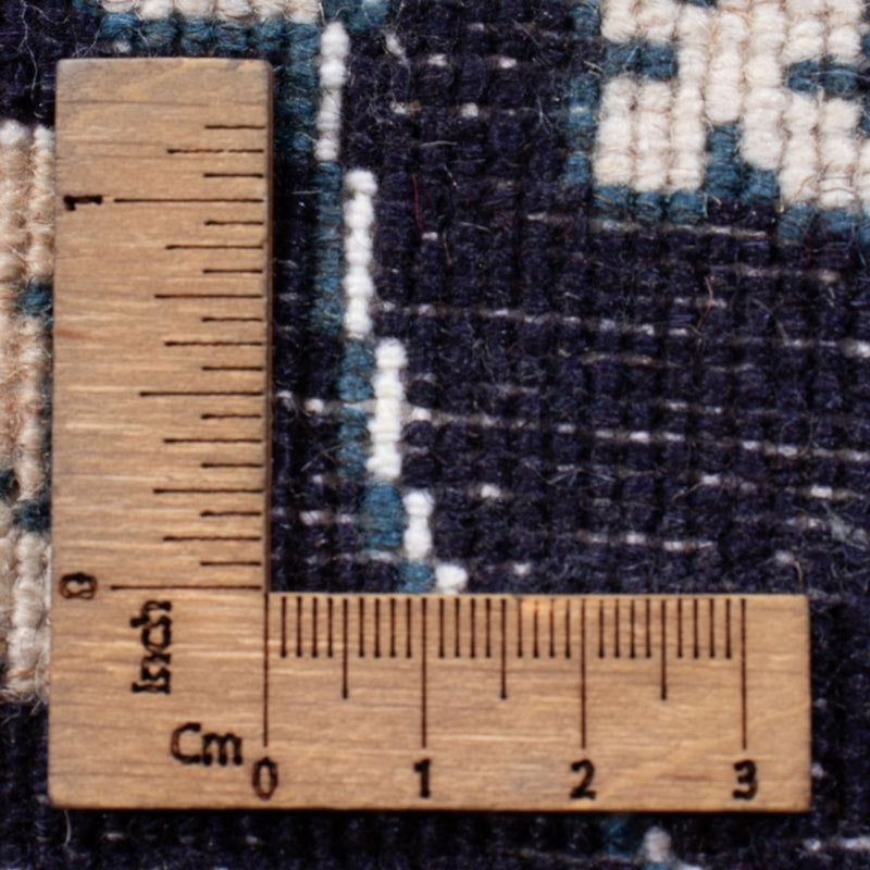 Perserteppich - Nain - Royal - 90 x 60 cm - dunkelblau