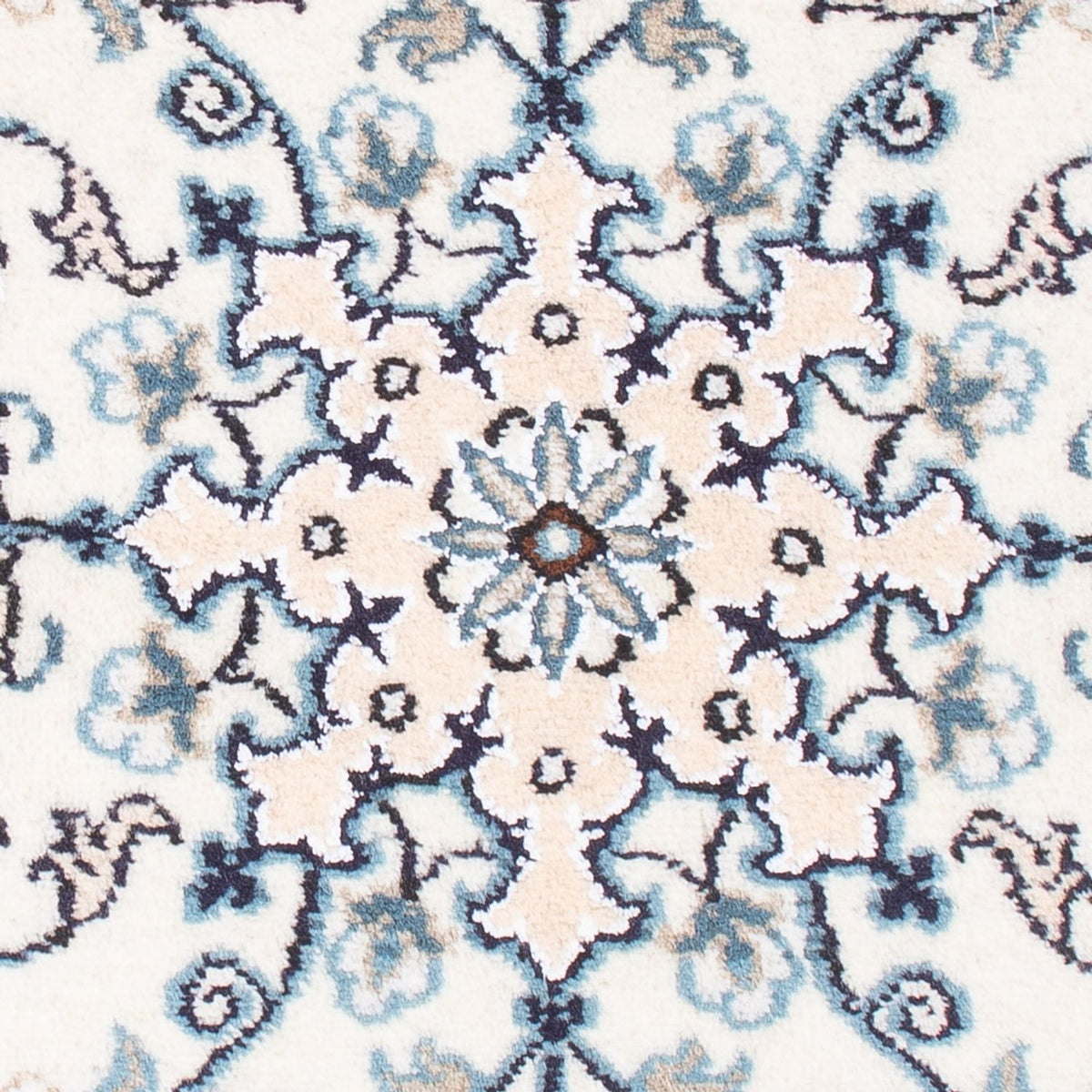 Perserteppich - Nain - Royal - 90 x 60 cm - creme