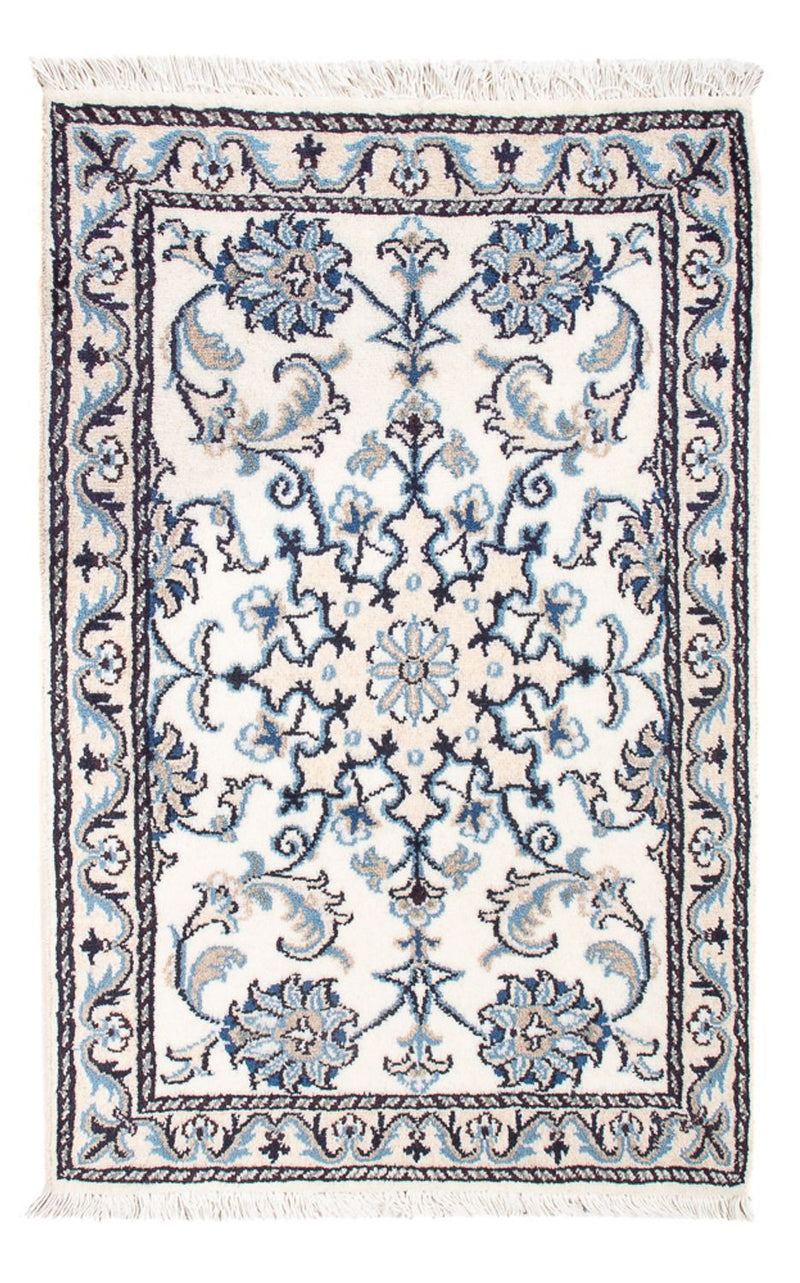 Perserteppich - Nain - Royal - 90 x 60 cm - creme
