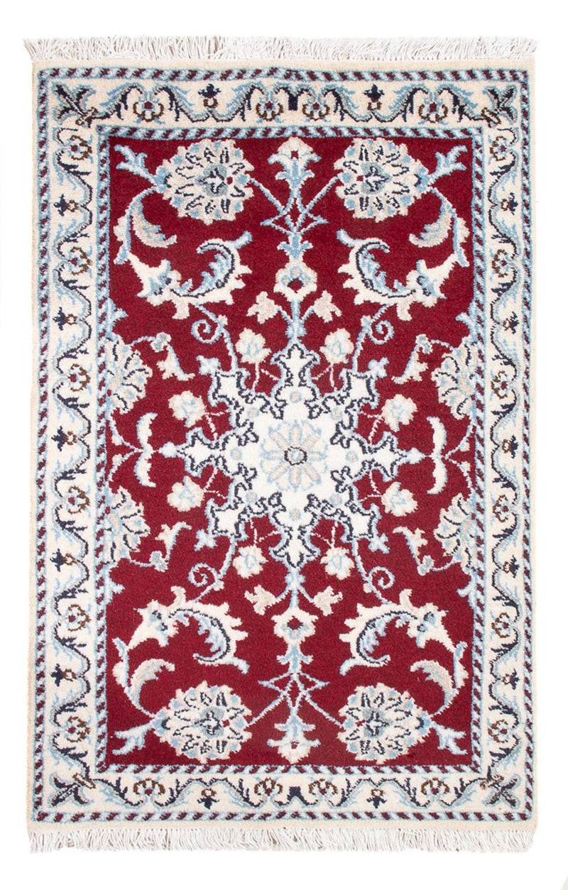 Perserteppich - Nain - Royal - 90 x 60 cm - rot
