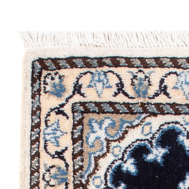 Perserteppich - Nain - Royal - 60 x 40 cm - dunkelblau