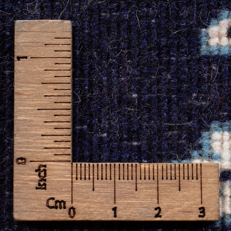 Perserteppich - Nain - Royal - 60 x 40 cm - dunkelblau