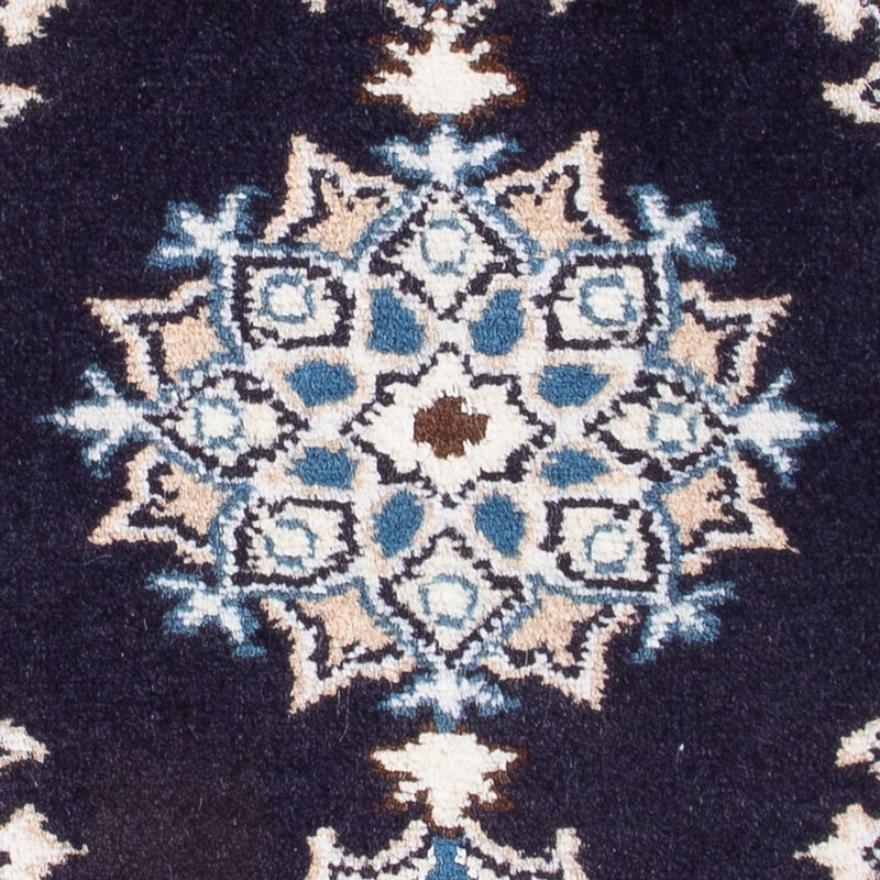Perserteppich - Nain - Royal - 60 x 40 cm - dunkelblau