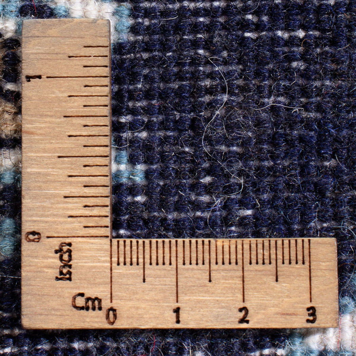 Perserteppich - Nain - Royal - 60 x 40 cm - dunkelblau